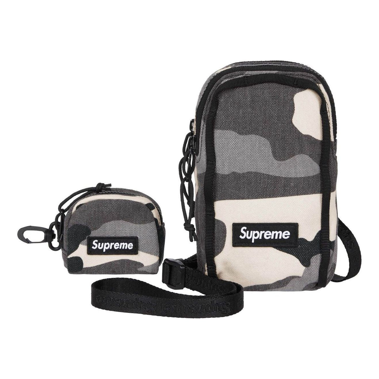 Supreme Camera Bag + Mini Pouch SS25 'Snow Camo' SS25B9-SNOW-CAMO