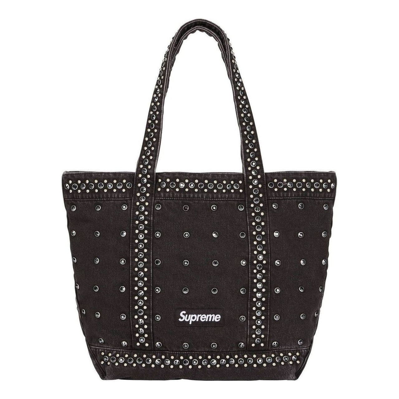 Supreme x B.B. Simon Denim Tote Bag 'Black' SS25B22-BLACK