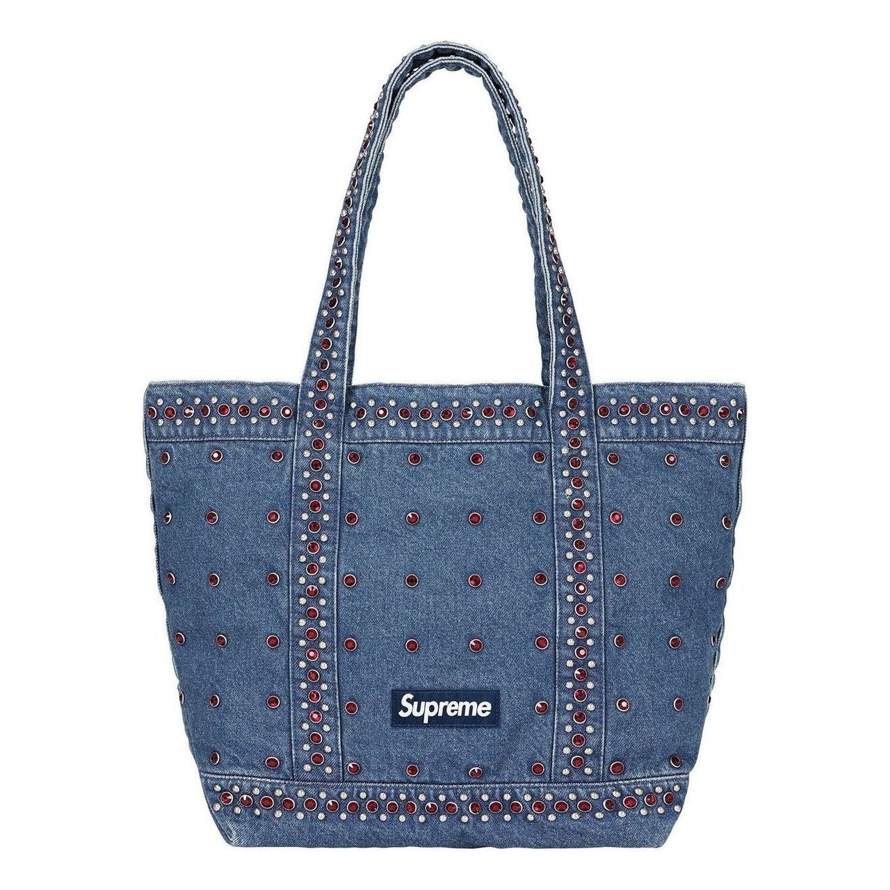 Supreme x B.B. Simon Denim Tote Bag SS25 'Washed Indigo' SS25B22-WASHED-INDIGO