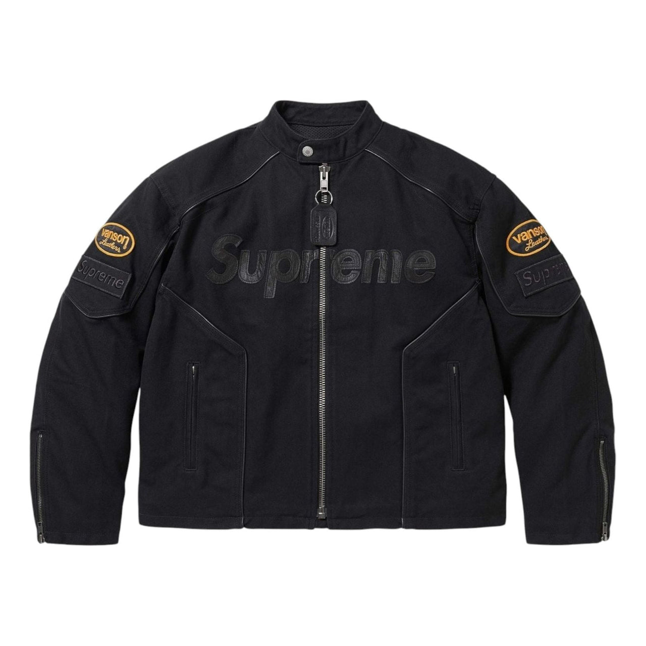 Supreme x Vanson Leathers x Cordura Cotton Jacket 'Black' SS25J53-BLACK