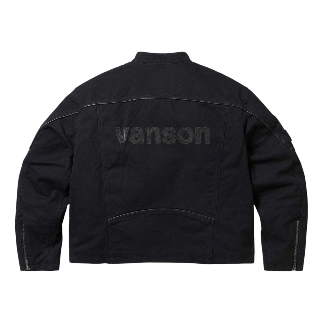 Supreme x Vanson Leathers x Cordura Cotton Jacket 'Black' SS25J53-BLACK