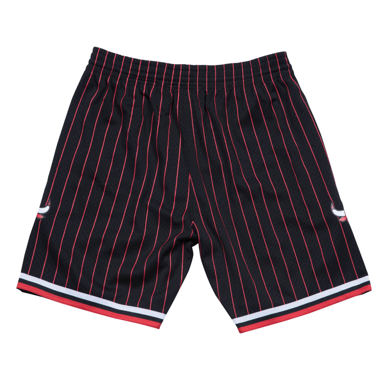 Mitchell & Ness NBA Swingman Shorts Chicago Bulls Alternate 1996-97 'Black Red' SMSHAC18022-CBUBLCK96