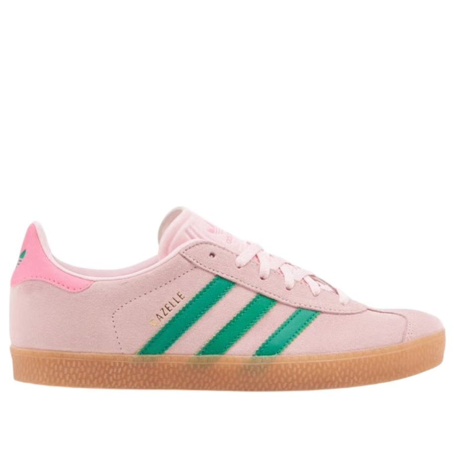 (GS) adidas Originals Gazelle 'Clear Pink Green' JP7128