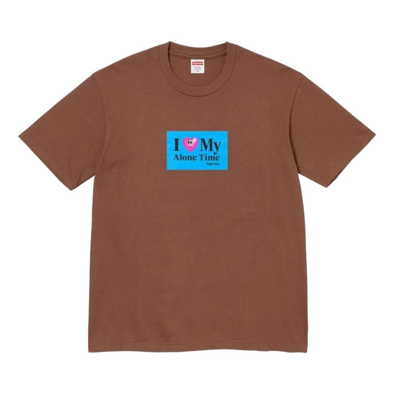 Supreme SS26 Alone Time T-Shirt 'Brown' SUP-SS26-163-BRN