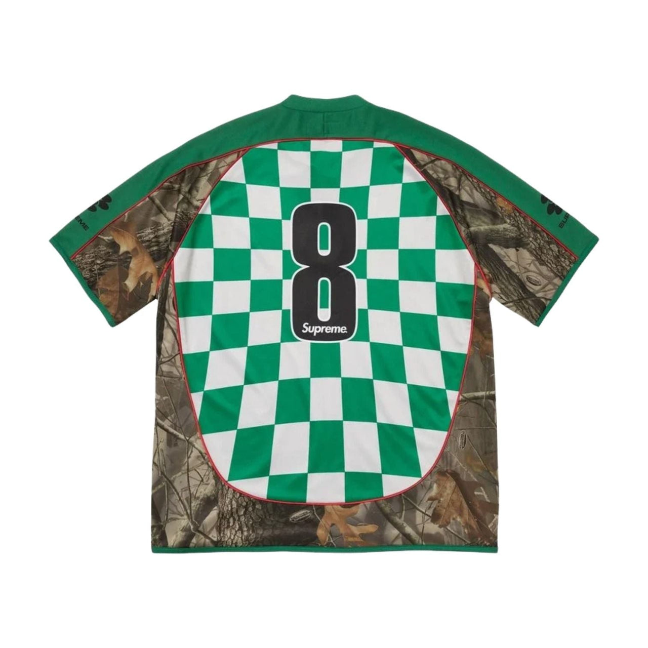 Supreme SS26 Checkerboard Soccer Jersey 'Realtree Hardwoods Camo' SUP-SS26-347-CMO