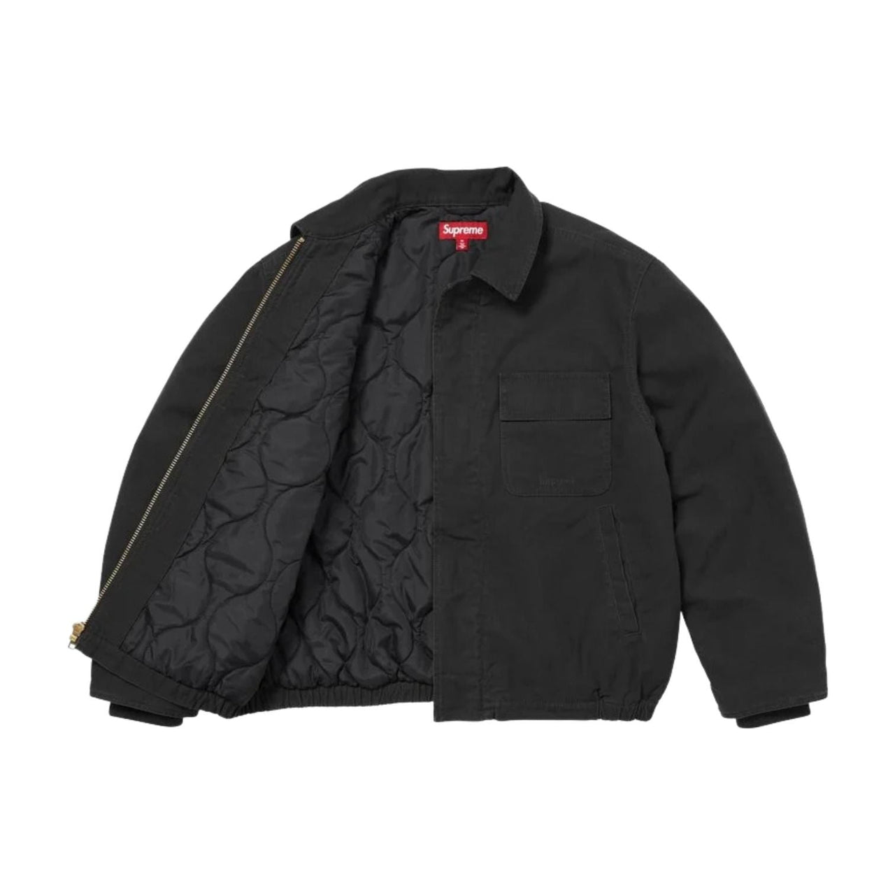 Supreme x Cordura SS26 Twill Utility Jacket 'Black' SUP-SS26-182-BLK