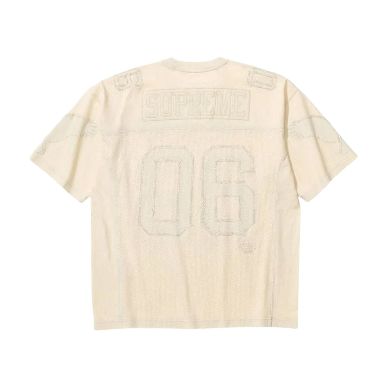 Supreme x MM6 Maison Margiela Cotton Football Jersey 'White' SUP-SS26-102-WHT