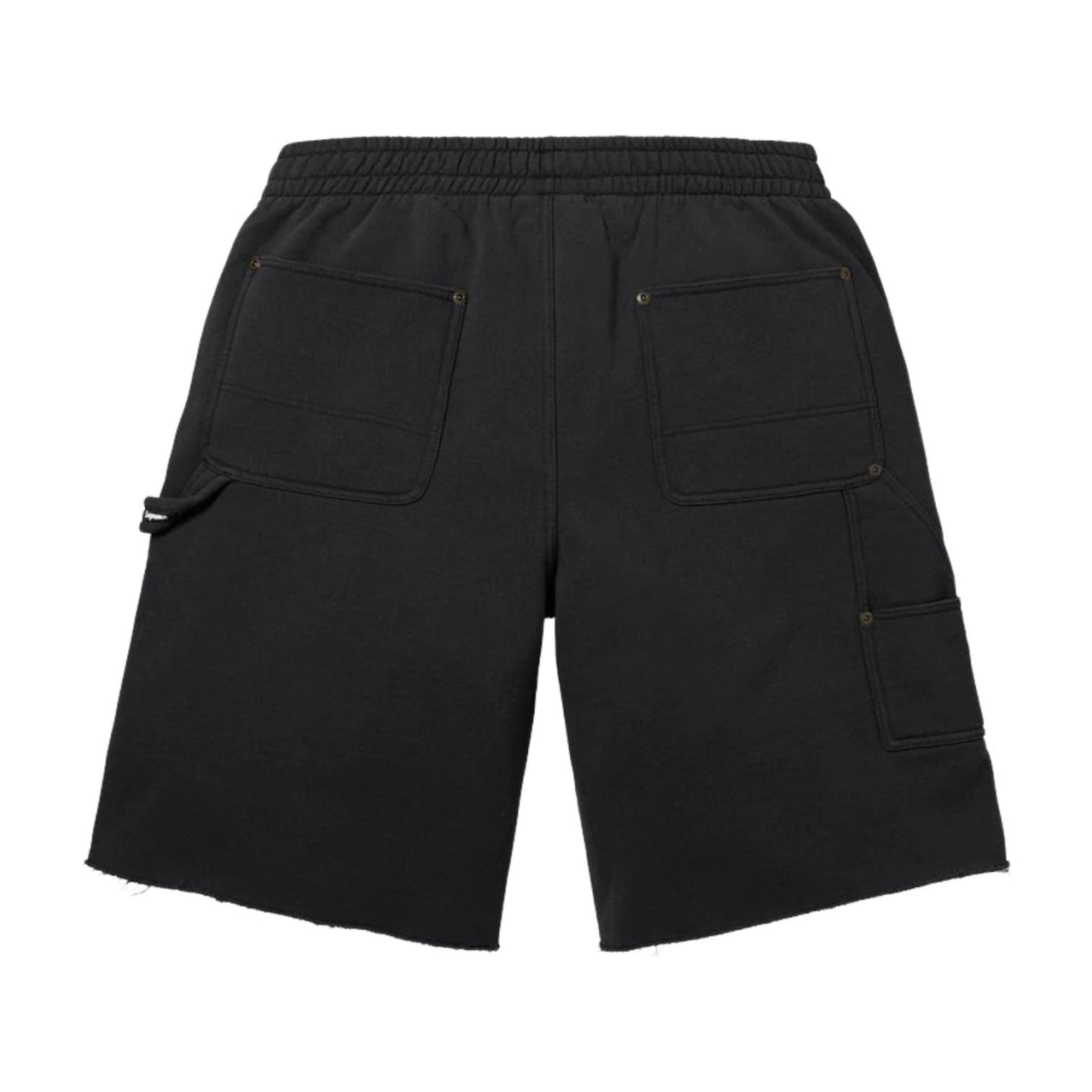 Supreme SS26 Double Knee Painter Sweatshort 'Black' SUP-SS26-204-BLK