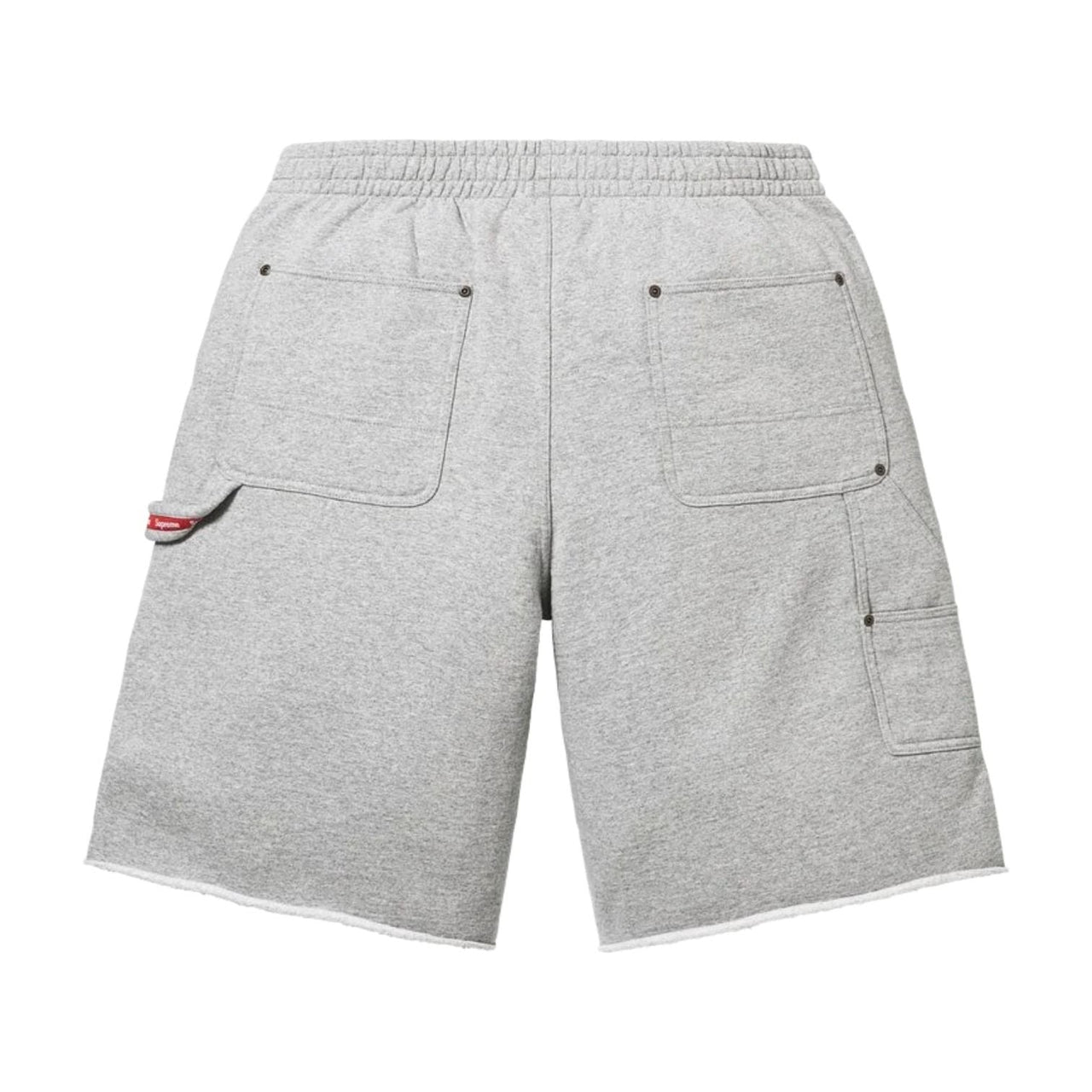 Supreme SS26 Double Knee Painter Sweatshort 'Heather Grey' SUP-SS26-204-GRY