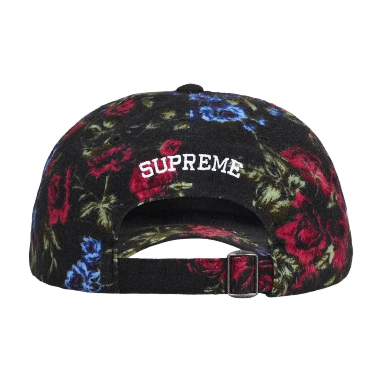 Supreme SS26 Floral Flannel 6-Panel Cap 'Black' SUP-SS26-1043-BLK