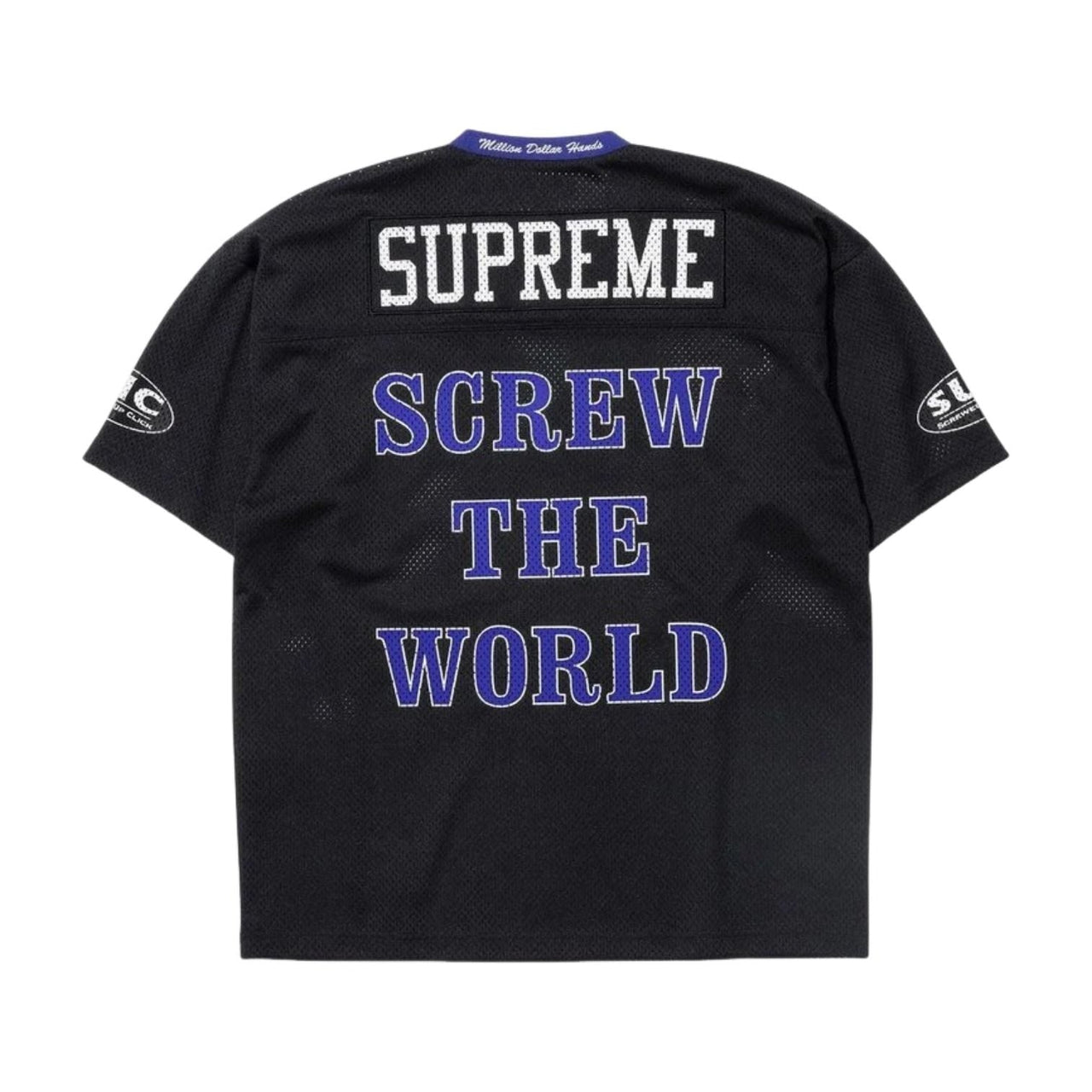 Supreme x DJ Screw SS26 Football Jersey 'Black' SUP-SS26-146-BLK