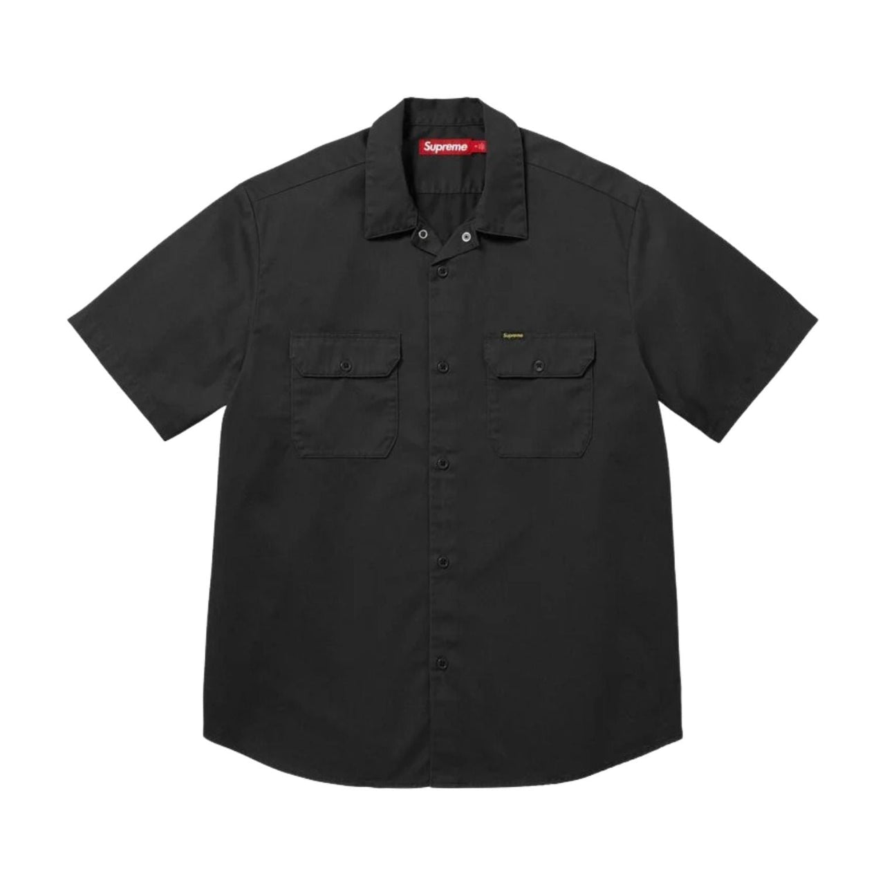 Supreme x Ghostface SS26 S/S Work Shirt 'Black' SUP-SS26-210-BLK