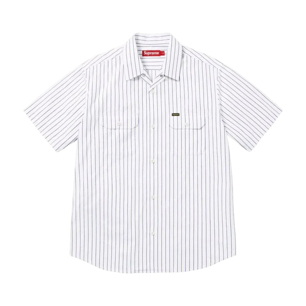 Supreme x Ghostface SS26 S/S Work Shirt 'Stripe' SUP-SS26-210-STR