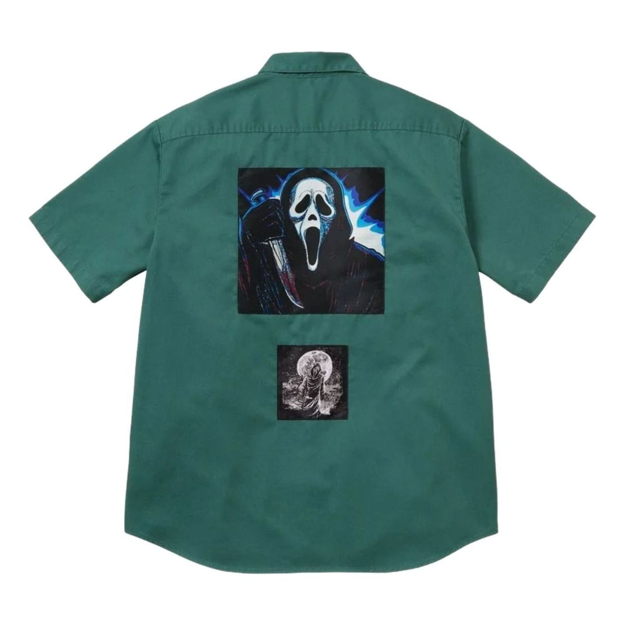 Supreme x Ghostface SS26 S/S Work Shirt 'Work Green' SUP-SS26-210-GRN