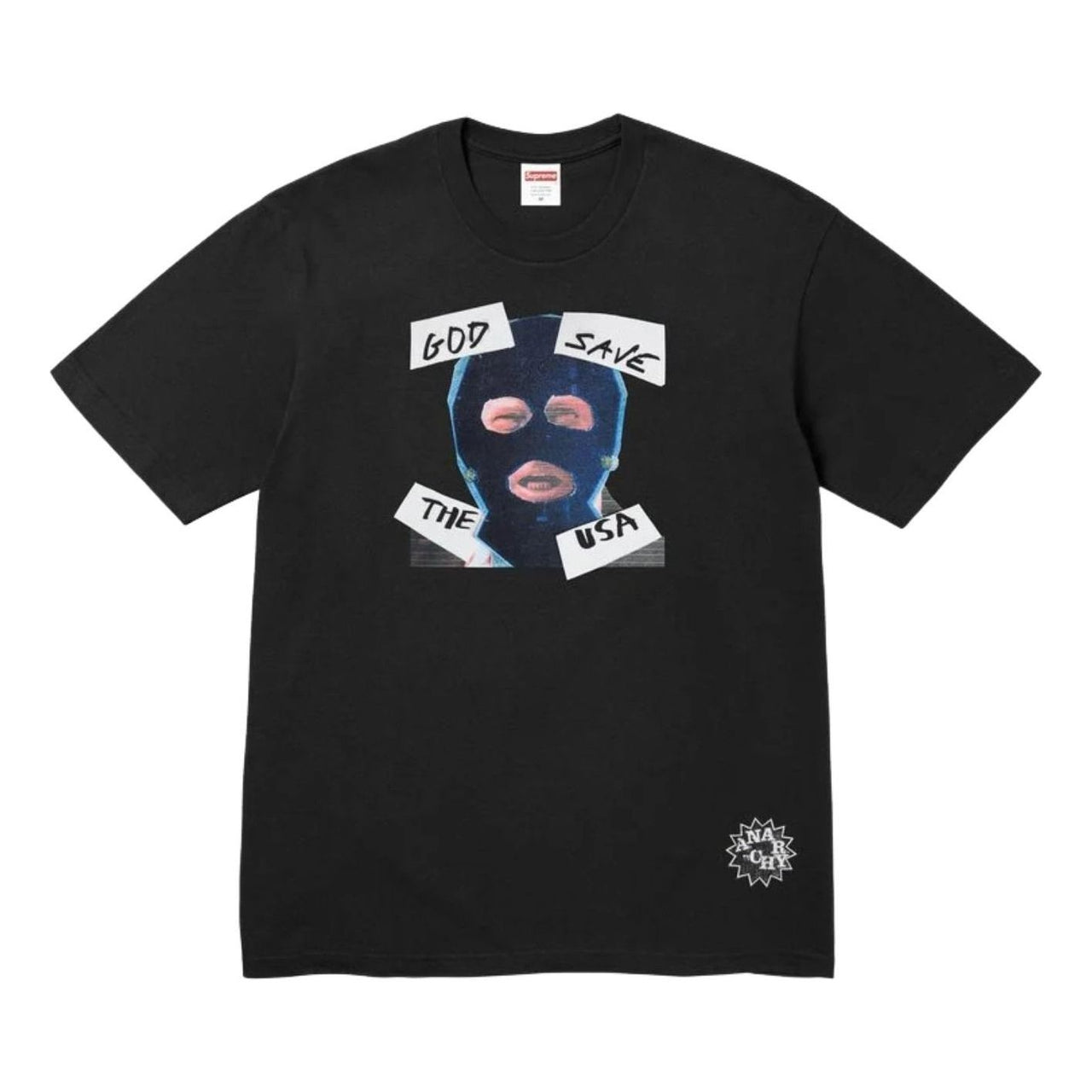 Supreme SS26 God Save Us T-Shirt 'Black' SUP-SS26-162-BLK