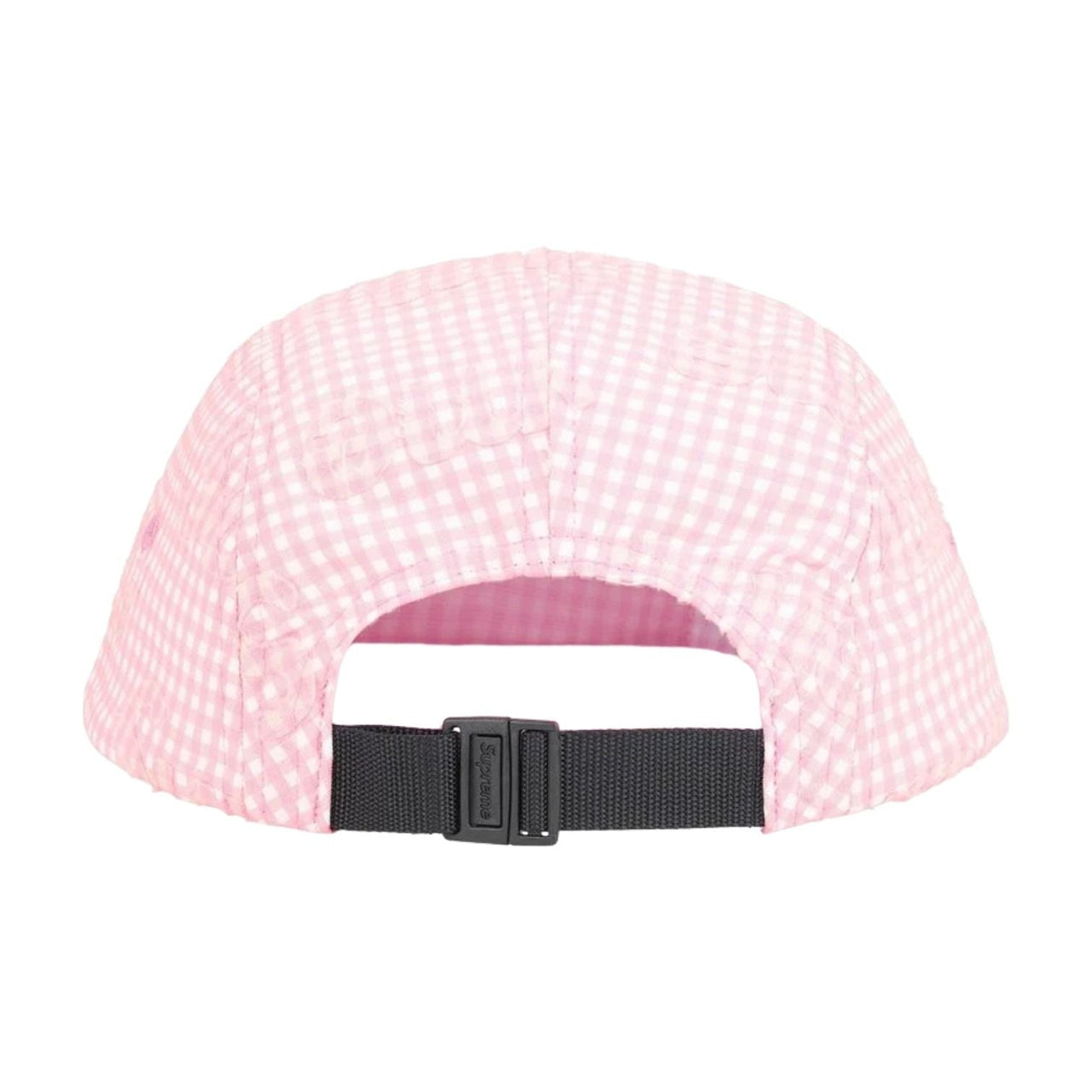 Supreme SS26 Monogram Gingham Camp Cap 'Pink' SUP-SS26-1051-PNK