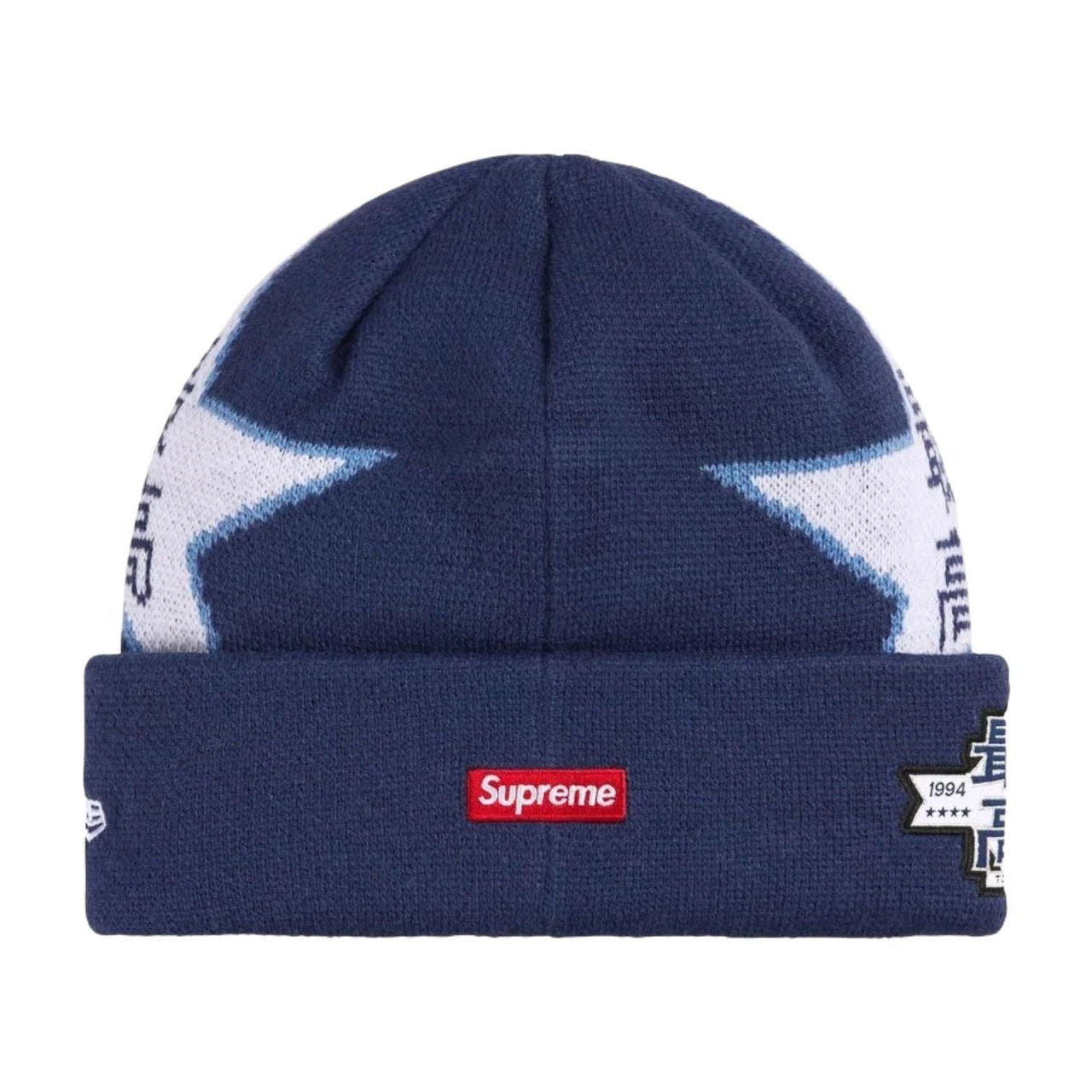 Supreme New Era SS26 Stars Beanie 'Navy' SUP-SS26-1025-NVY