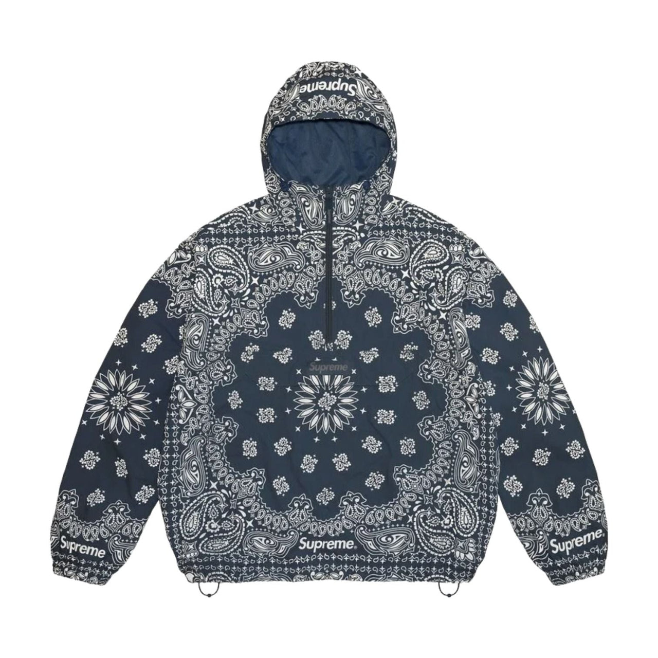 Supreme SS26 Reflective Bandana Anorak 'Light Blue' SUP-SS26-293-BLU