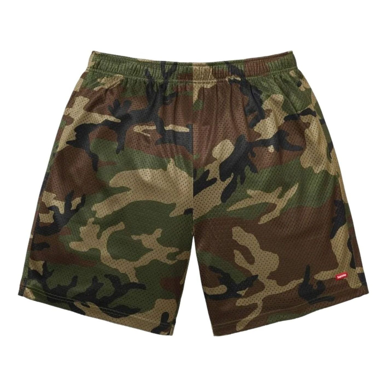 Supreme SS26 Small Box Baggy Mesh Short 'Woodland Camo' SUP-SS26-264-CMO