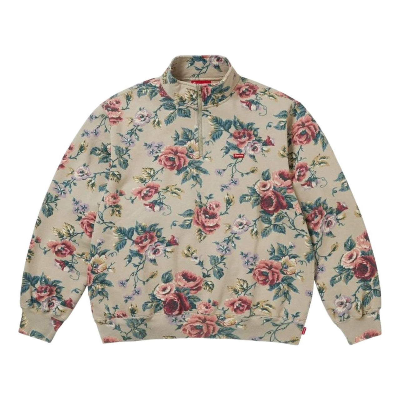 Supreme SS26 Small Box Half Zip Pullover 'Floral' SUP-SS26-200-FRL