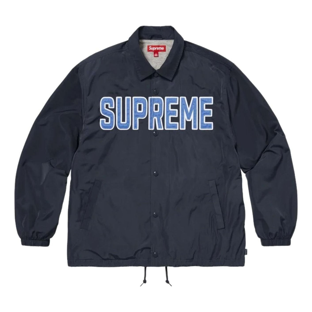Supreme SS26 Spellout Coaches Jacket 'Navy' SUP-SS26-203-NVY