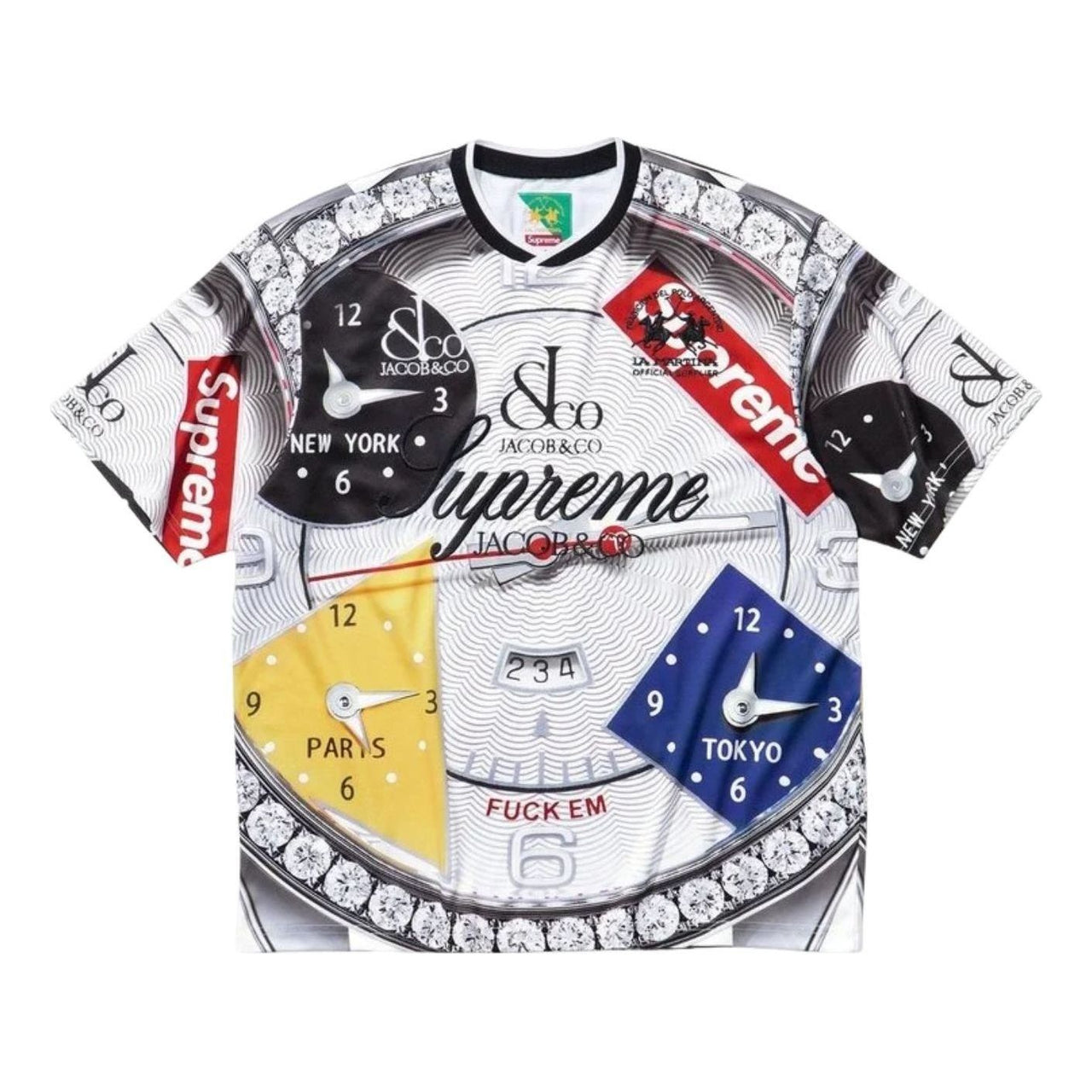Supreme x La Martina SS26 Soccer Jersey 'White' SUP-SS26-316-WHT