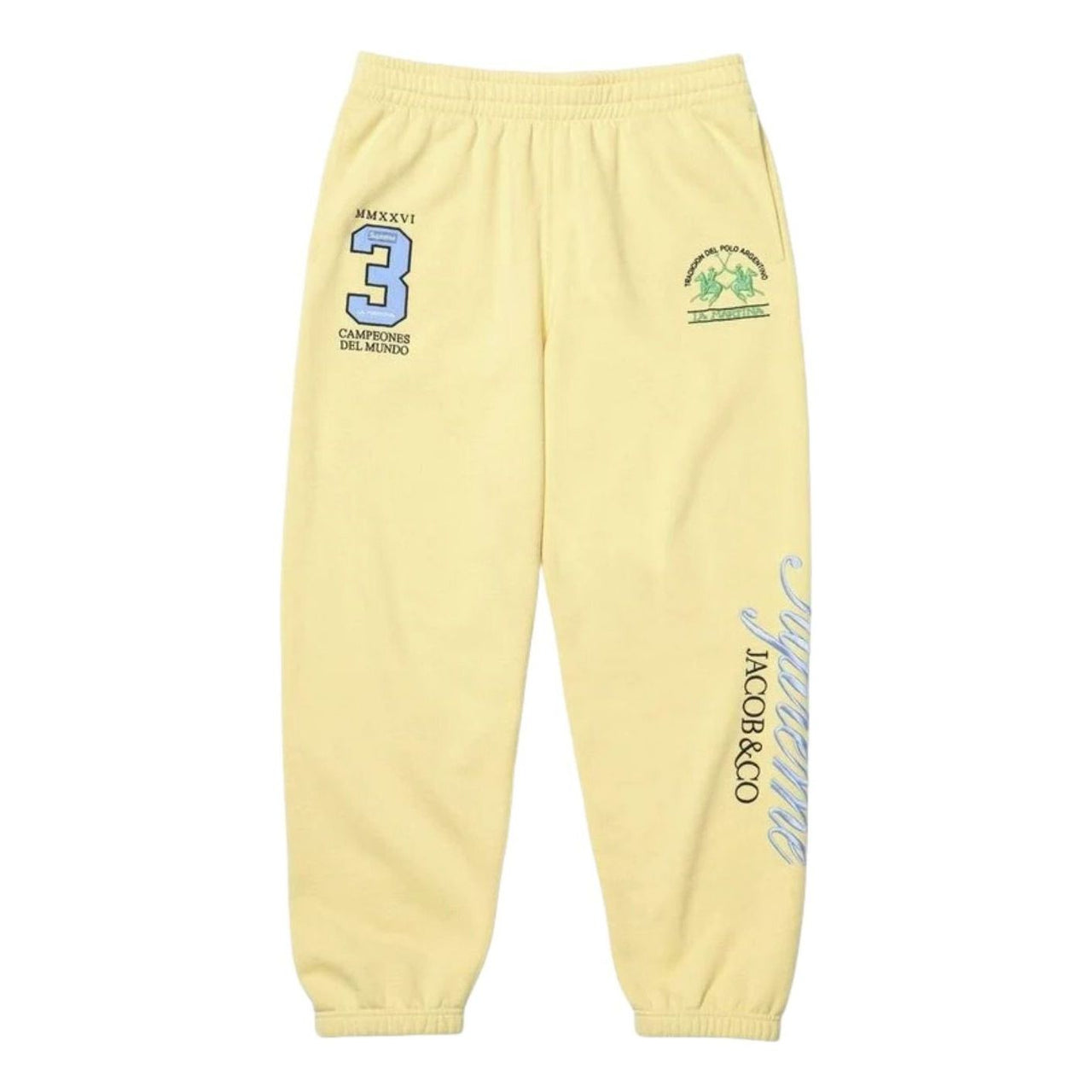 Supreme x La Martina SS26 Sweatpant 'Yellow' SUP-SS26-315-YLW