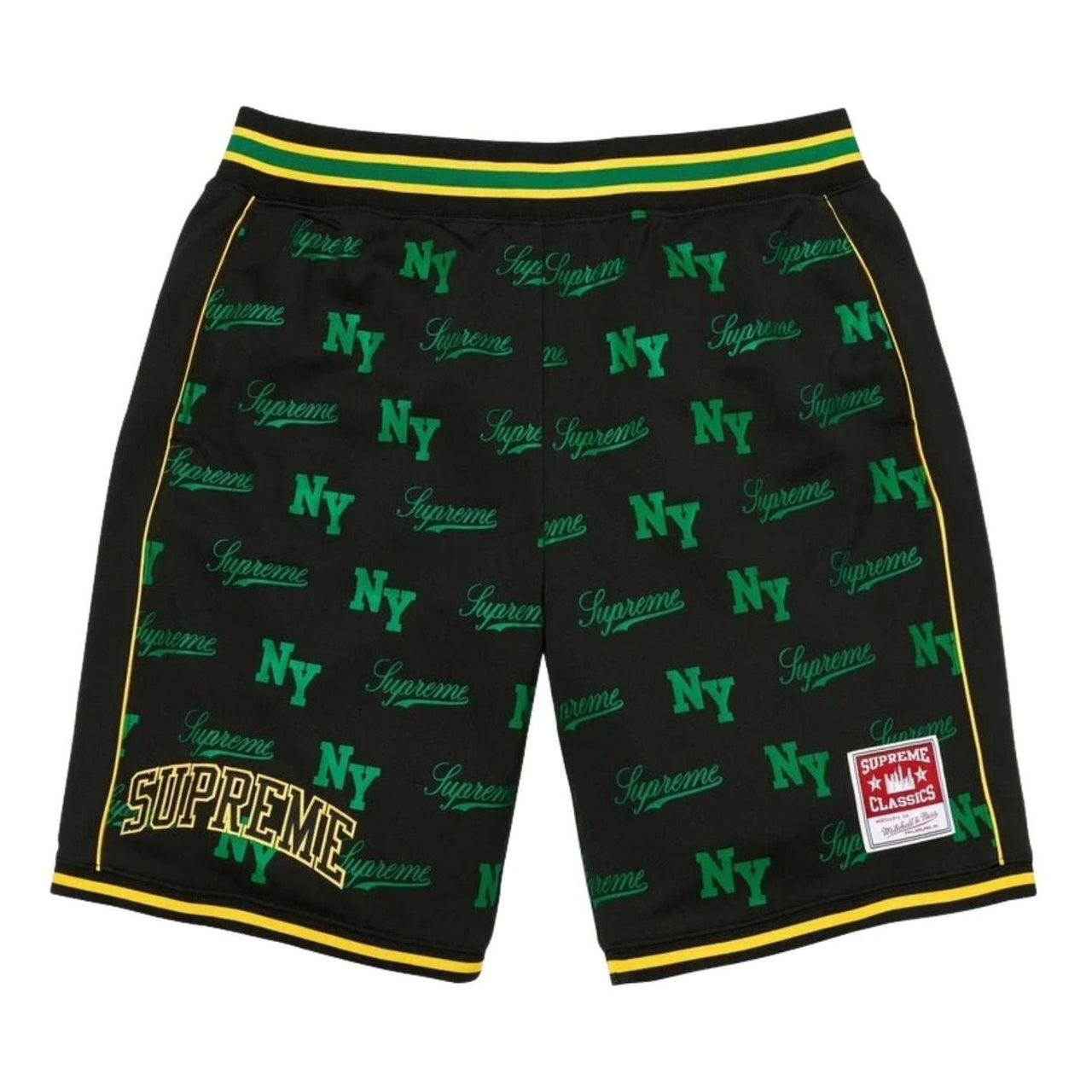Supreme x Mitchell & Ness SS26 Monogram Basketball Short 'Black' SUP-SS26-221-BLK