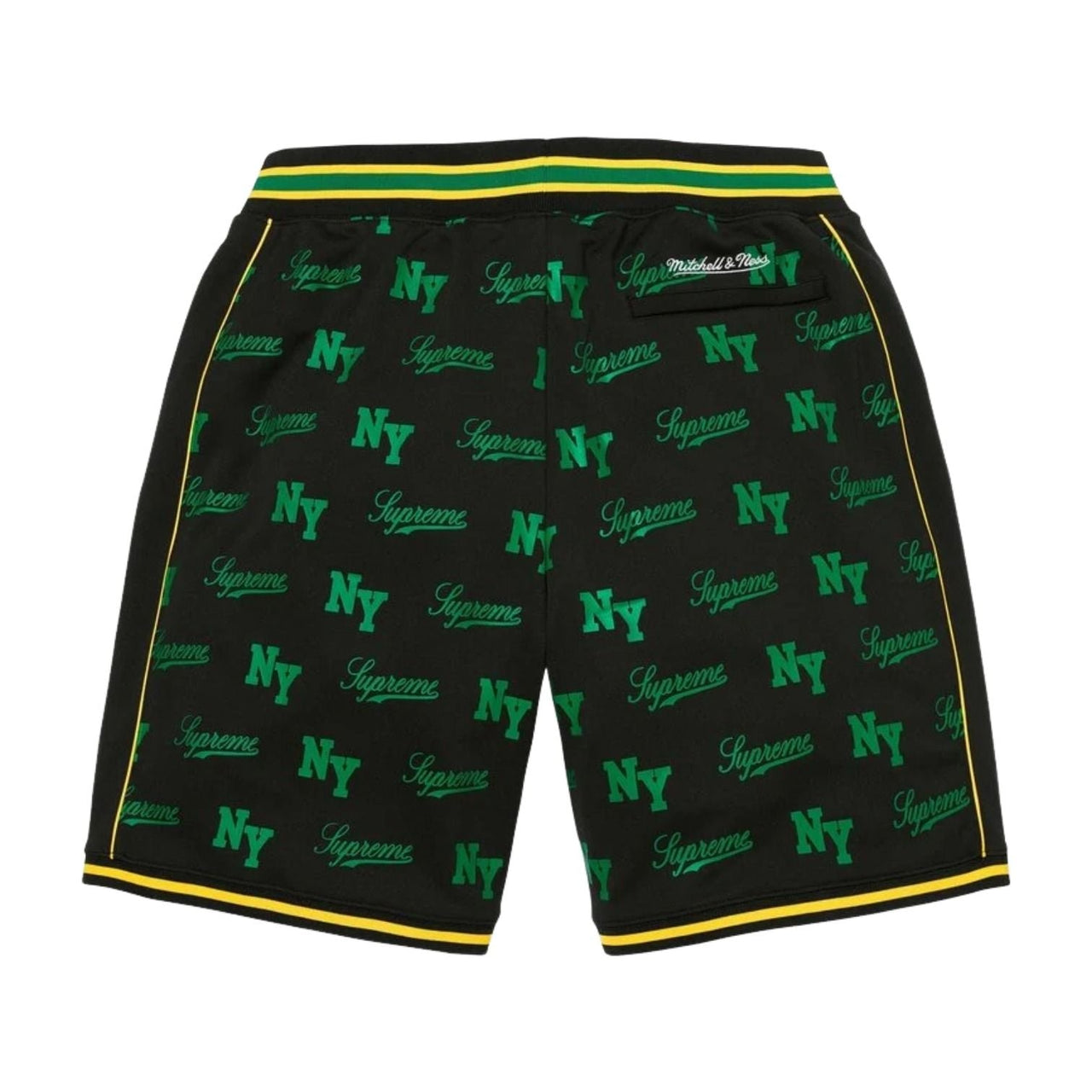 Supreme x Mitchell & Ness SS26 Monogram Basketball Short 'Black' SUP-SS26-221-BLK