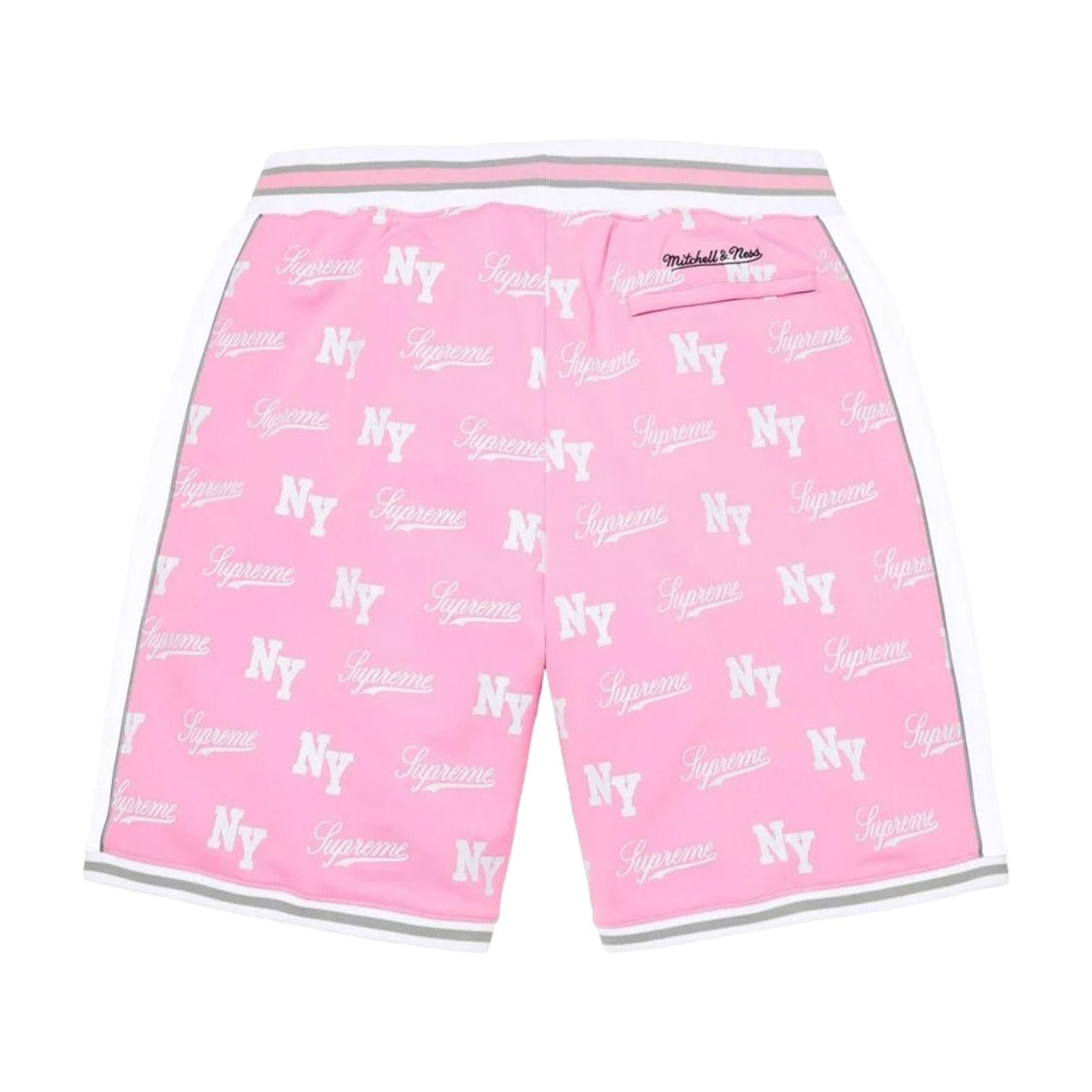 Supreme x Mitchell & Ness SS26 Monogram Basketball Short 'Pink' SUP-SS26-221-PNK