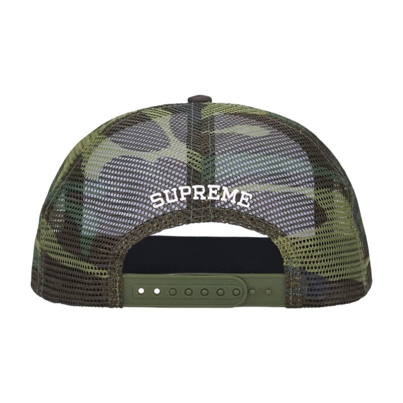 Supreme x Playboy SS26 Mesh Back 5-Panel 'Woodland Camo' SUP-SS26-1012-WODLNDCAMO