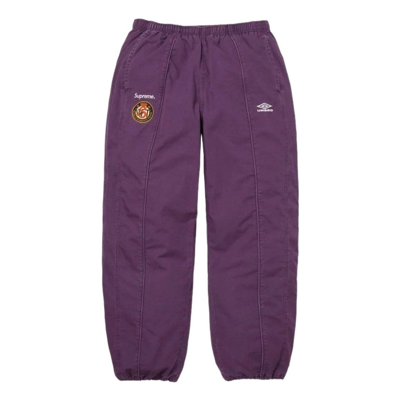 Supreme x Umbro SS26 Cotton RipsT-Shirt Track Pant 'Plum' SUP-SS26-029-PLM