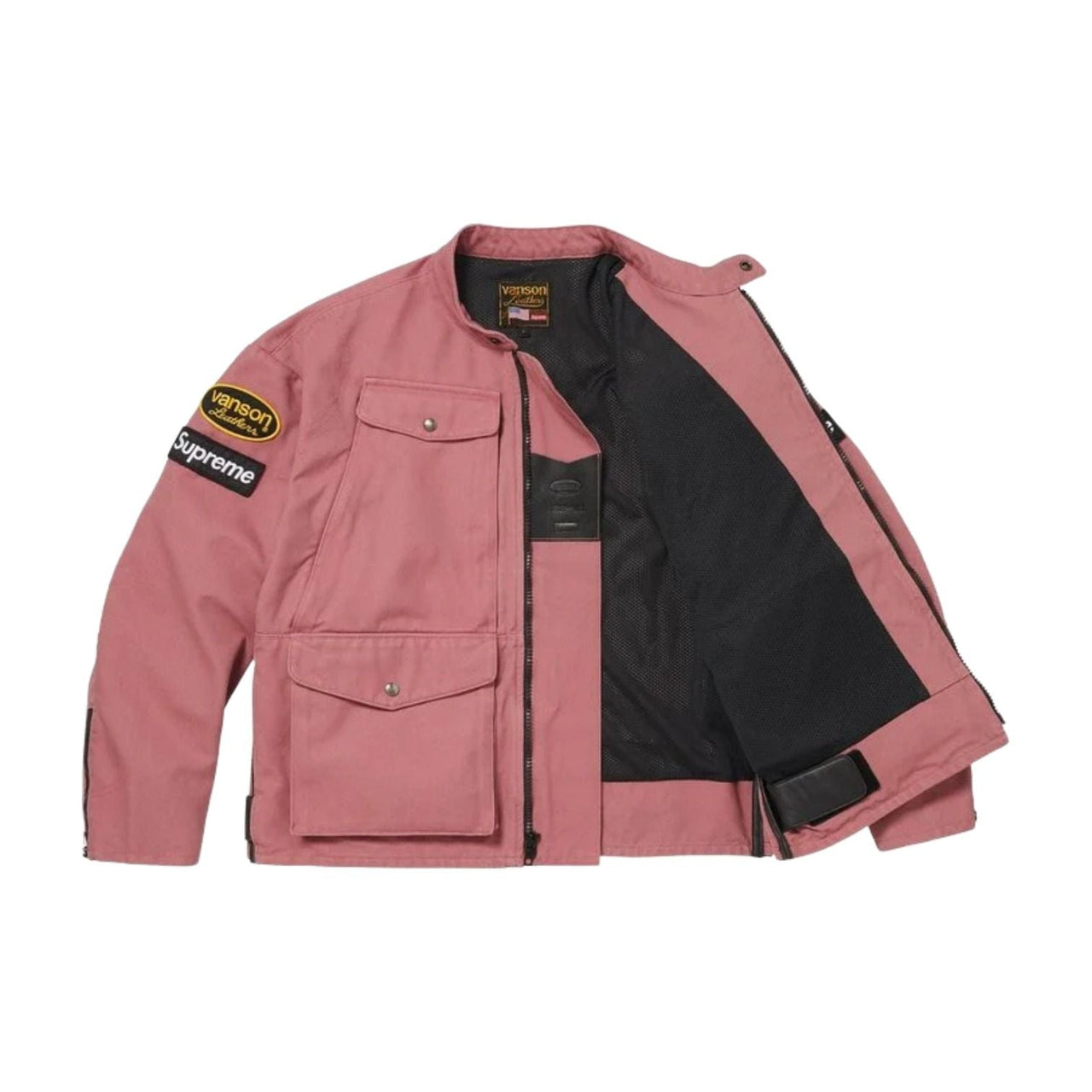 Supreme x Vanson SS26 Leathers Cordura Jacket 'Pink' SUP-SS26-054-PNK