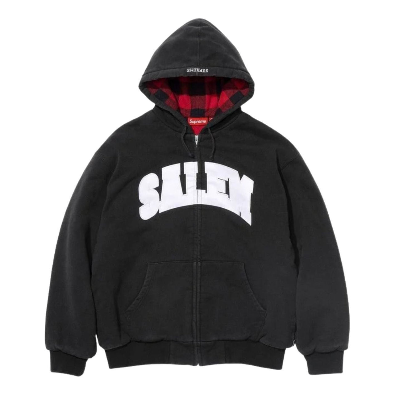 Supreme x SALEM SS26 Zip Up Hooded Sweatshirt 'Black' SUP-SS26-270-BLK