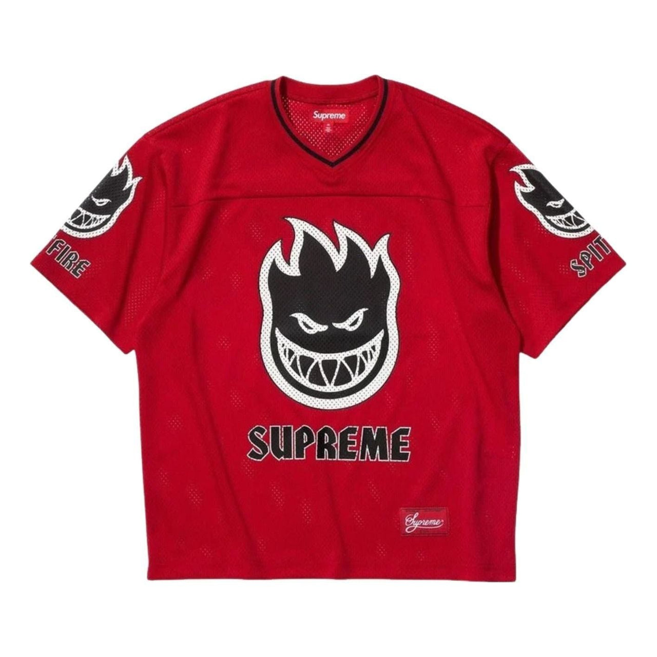 Supreme x Spitfire SS26 Football Jersey 'Red' SUP-SS26-338-RED