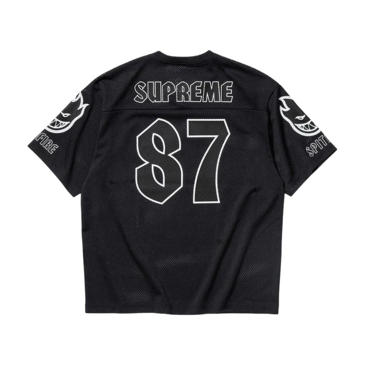 Supreme x Spitfire SS26 Football Jersey 'Black' SUP-SS26-338-BLK