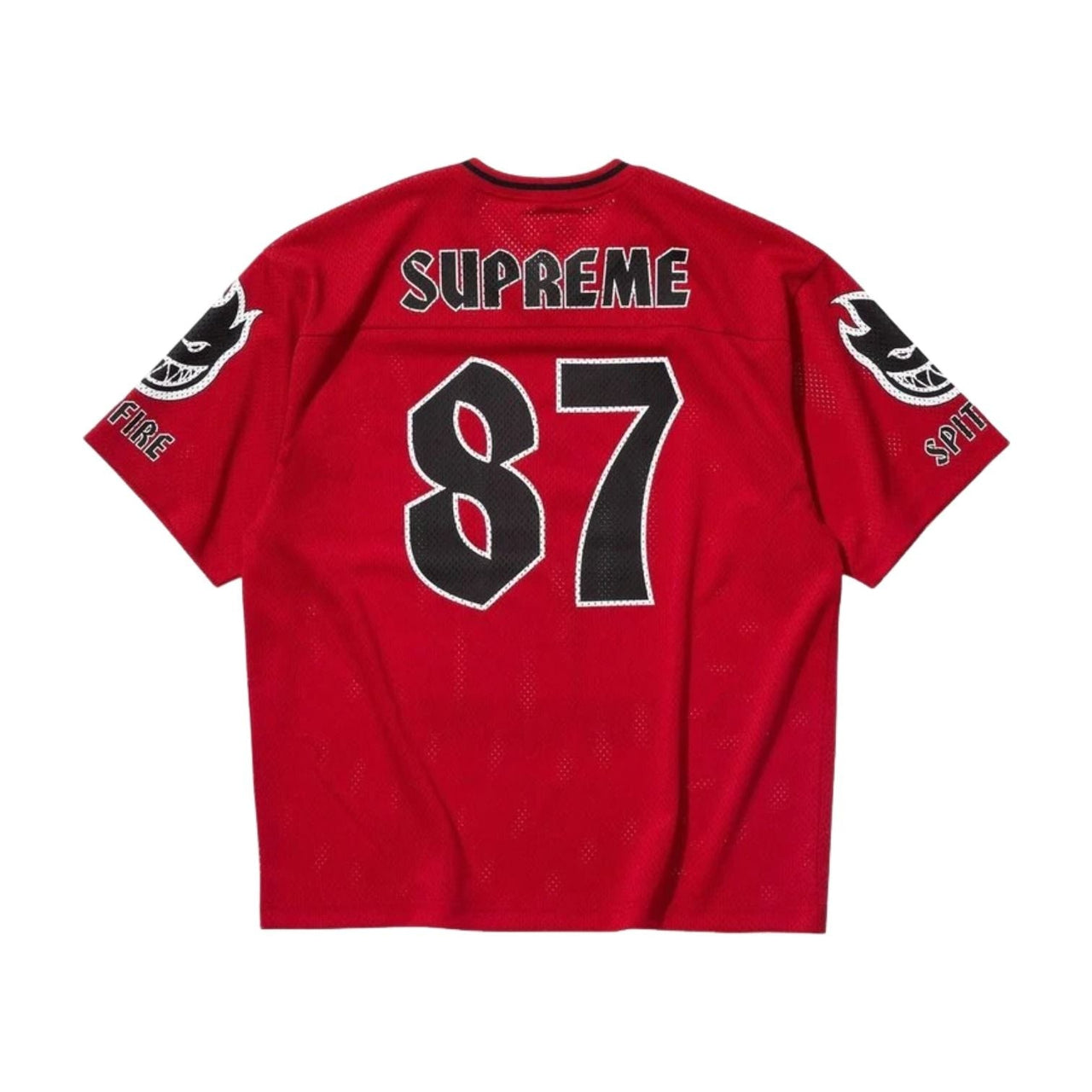 Supreme x Spitfire SS26 Football Jersey 'Red' SUP-SS26-338-RED