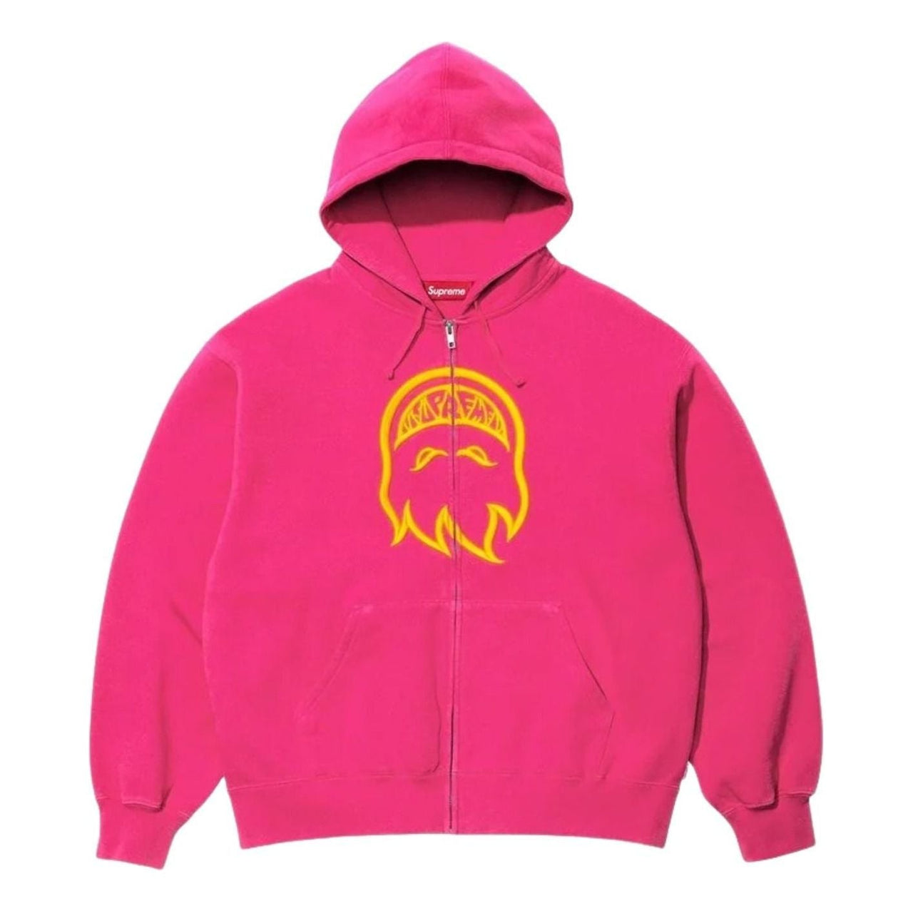Supreme x Spitfire SS26 Zip-Up Hooded Sweatshirt 'Pink' SUP-SS26-337-PNK