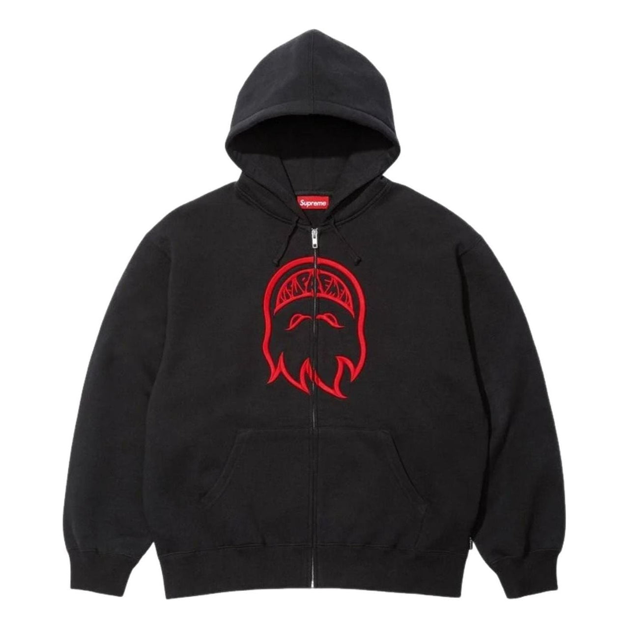 Supreme x Spitfire SS26 Zip-Up Hooded Sweatshirt 'Black' SUP-SS26-337-BLK