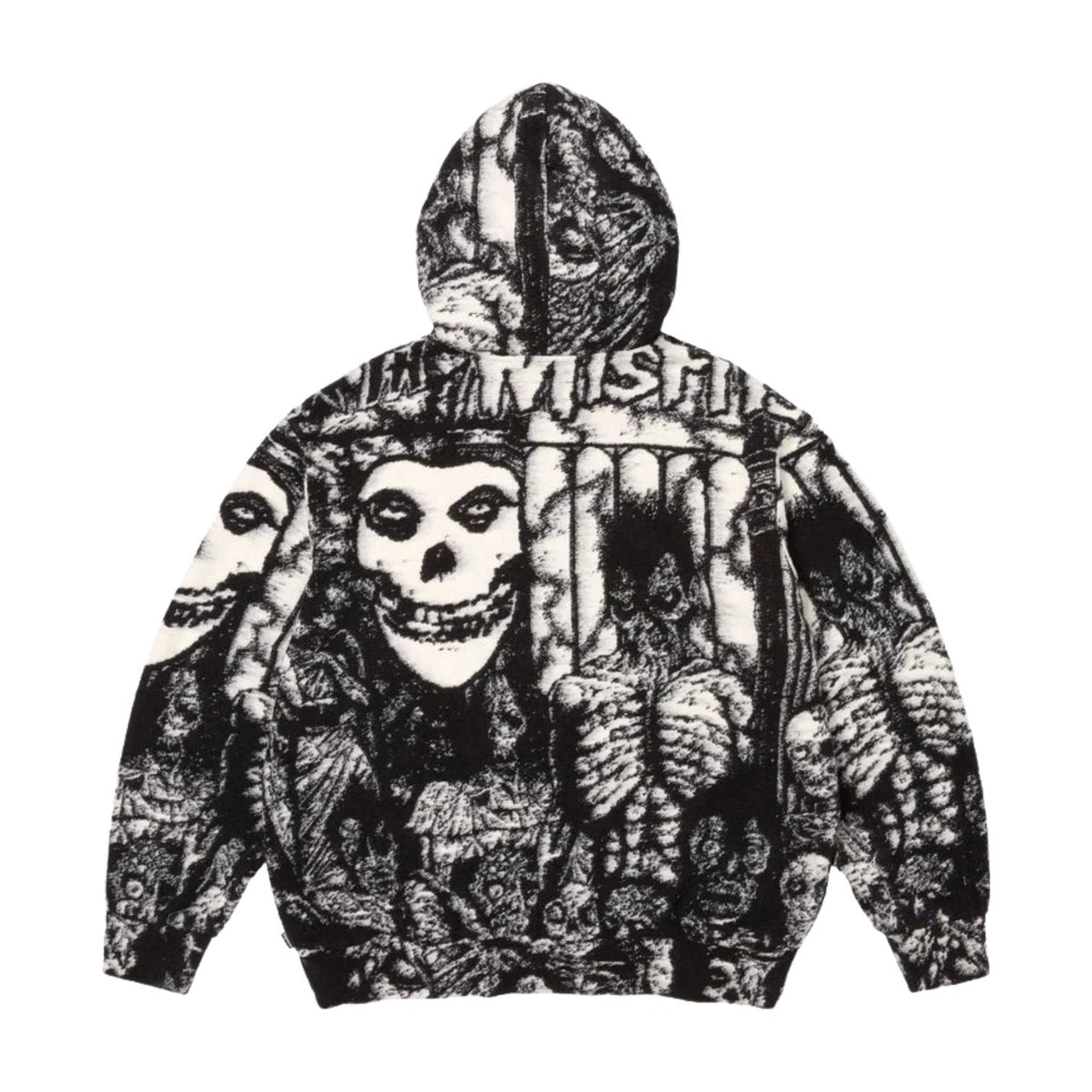 Supreme x The Misfits SS26 Zip Up Hooded Sweater 'Black' SUP-SS26-153-BLK