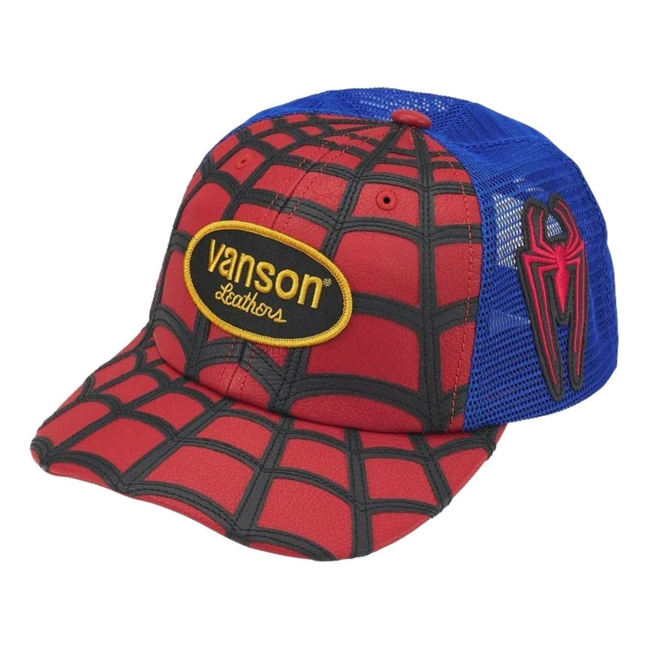 Supreme x Vanson Leathers SS26 Spider-Man Mesh Back 6-Panel 'Red' SUP-SS26-1046-RED
