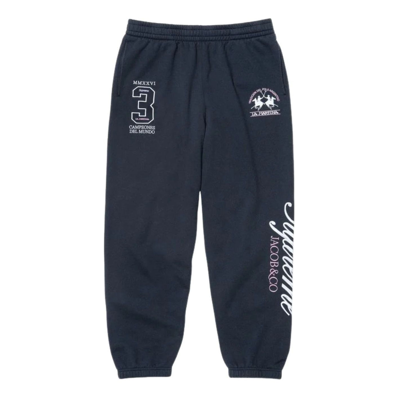 Supreme x La Martina SS26 Sweatpant 'Navy' SUP-SS26-315-NVY