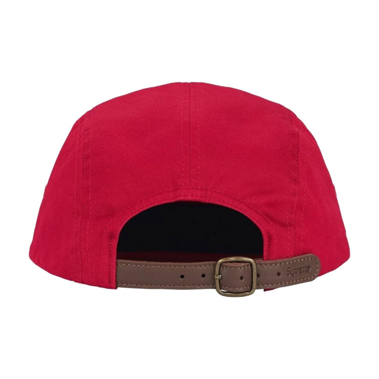 Supreme SS26 Washed Chino Twill Camp Cap 'Red' SUP-SS26-1000-RED