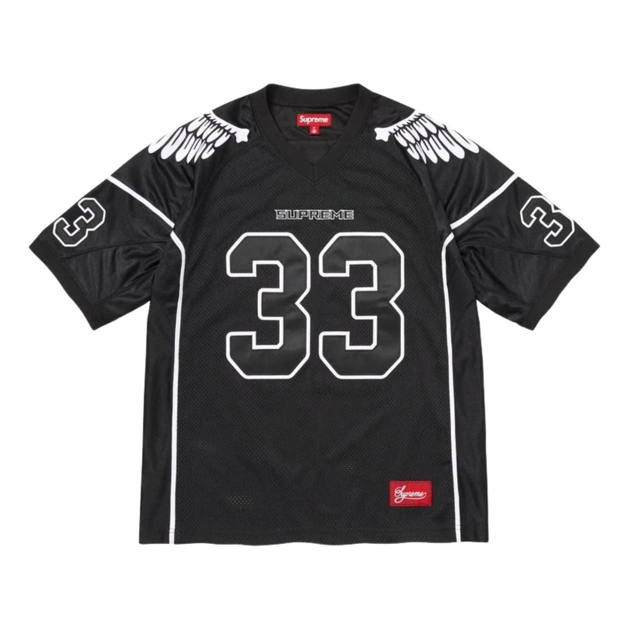 Supreme SS26 Wings Football Jersey 'Black' SUP-SS26-294-BLK
