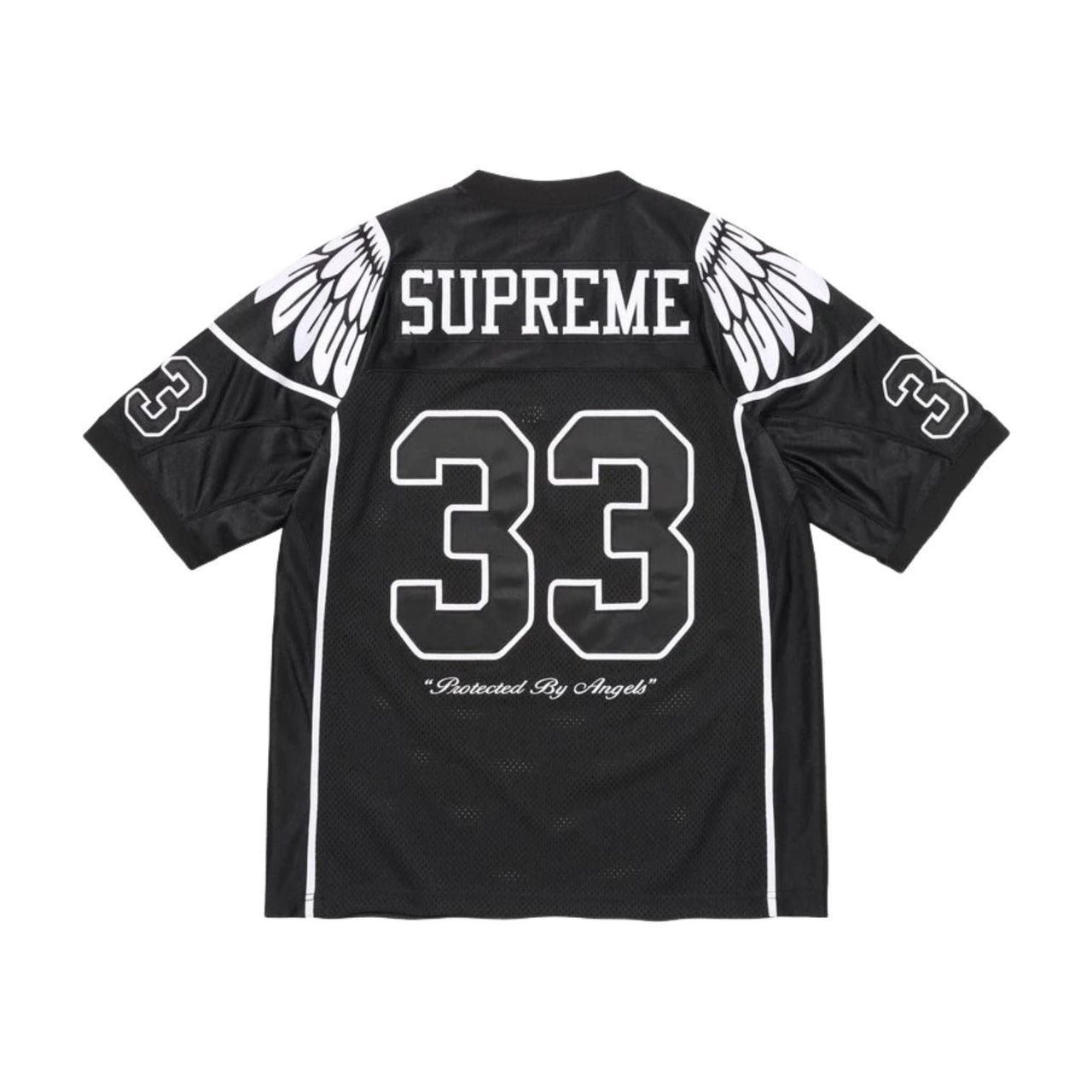 Supreme SS26 Wings Football Jersey 'Black' SUP-SS26-294-BLK