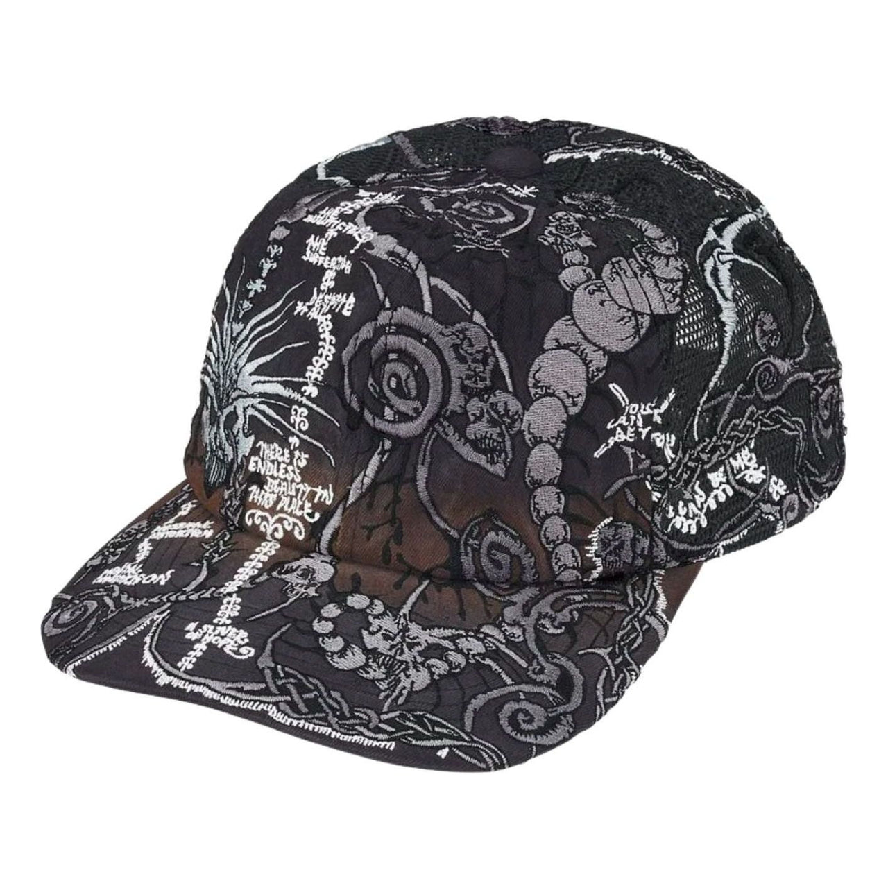 Supreme SS26 Wombat Embroidered Mesh Back 6-Panel 'Black' SUP-SS26-1057-BLK