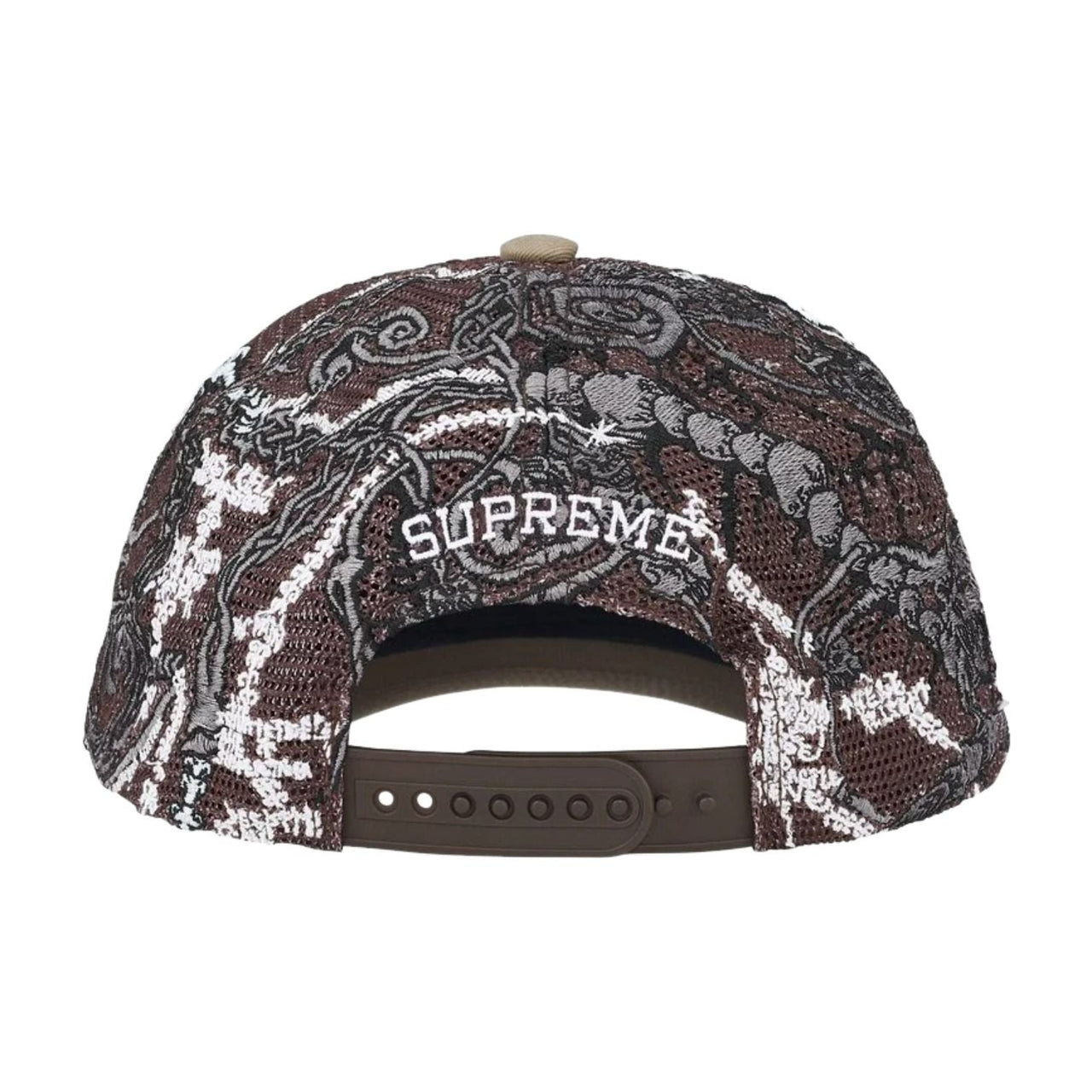 Supreme SS26 Wombat Embroidered Mesh Back 6-Panel 'Tan' SUP-SS26-1057-TAN