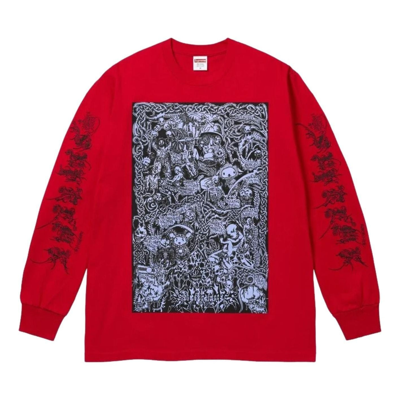 Supreme SS26 Wombat L/S T-Shirt 'Red' SUP-SS26-013-RED