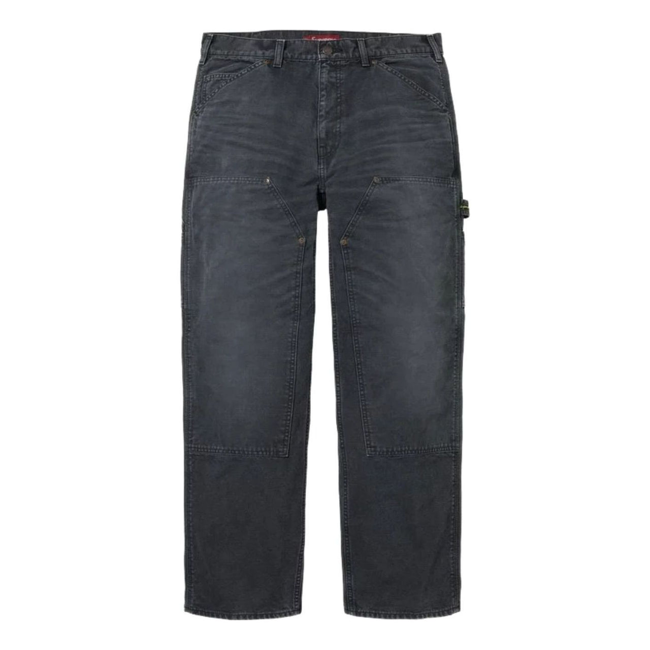 Supreme SS26 Worn Double Knee Painter Pant 'Black' SUP-SS26-178-BLK