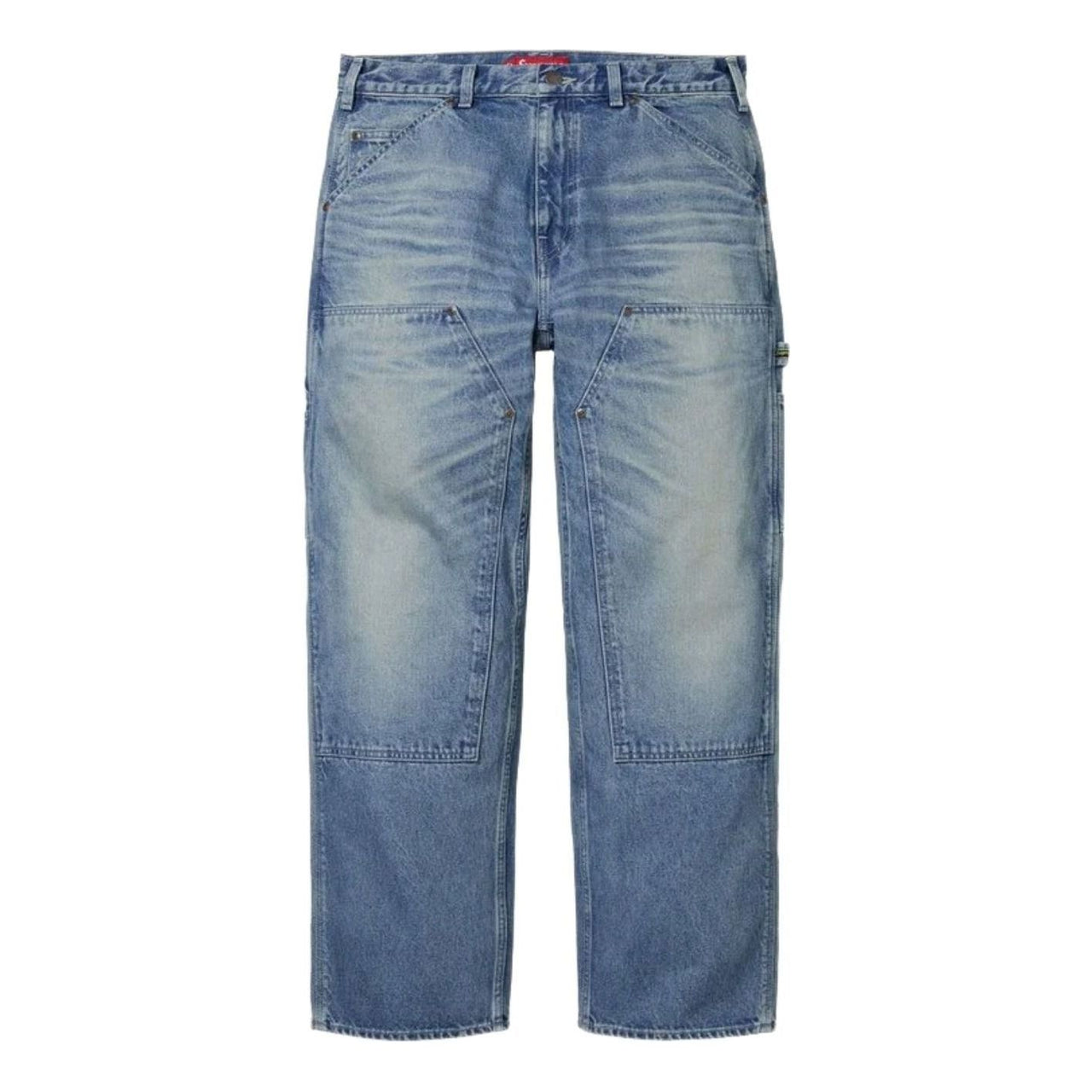 Supreme SS26 Worn Double Knee Painter Pant 'Denim' SUP-SS26-178-DNM
